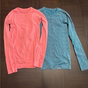 2 Swiftly Tech Long-Sleeve Shirt 2.0 Hip Length bundle